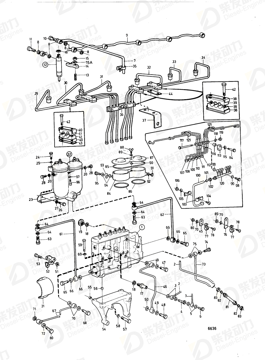 volvo penta Injector 470115 Drawing volvo penta Injector 470115 Drawing